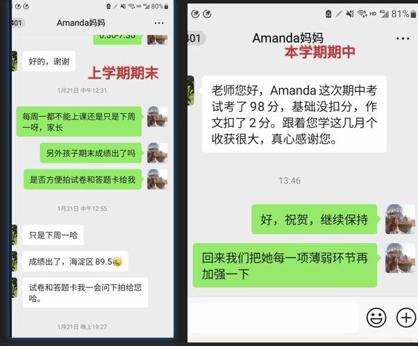 学生与家长好评 47